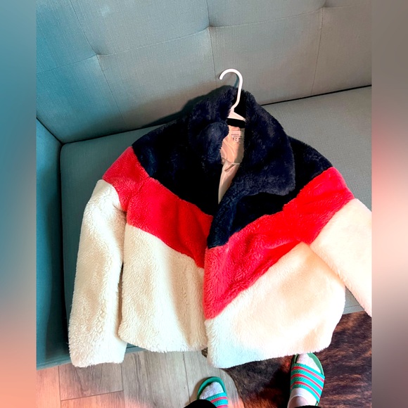 Women’s soft winter jacket retro-ish - Picture 1 of 4